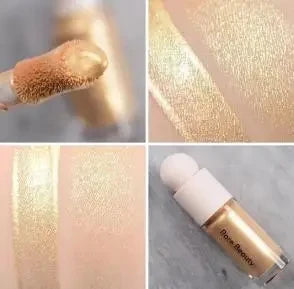Rare Beauty Liquid Powder Bluesher Highlight Gloss Durable Waterproof Natural Gloss Effect Illuminates Contour Changes Face