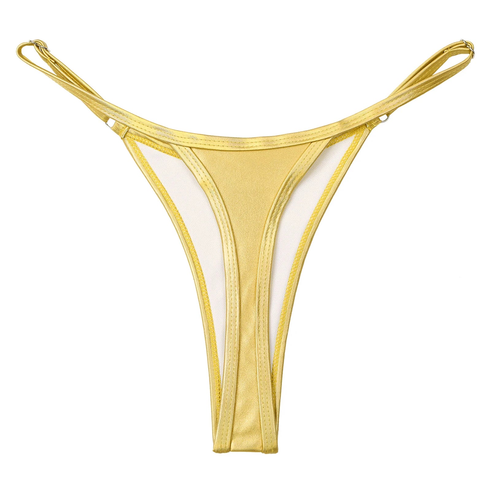 Sexy Micro Mini Bikini Bottoms High Waist Women Swimwear Thong Swimsuit Bathing Pants Summer Brazilian Swim Trunks Beachwear