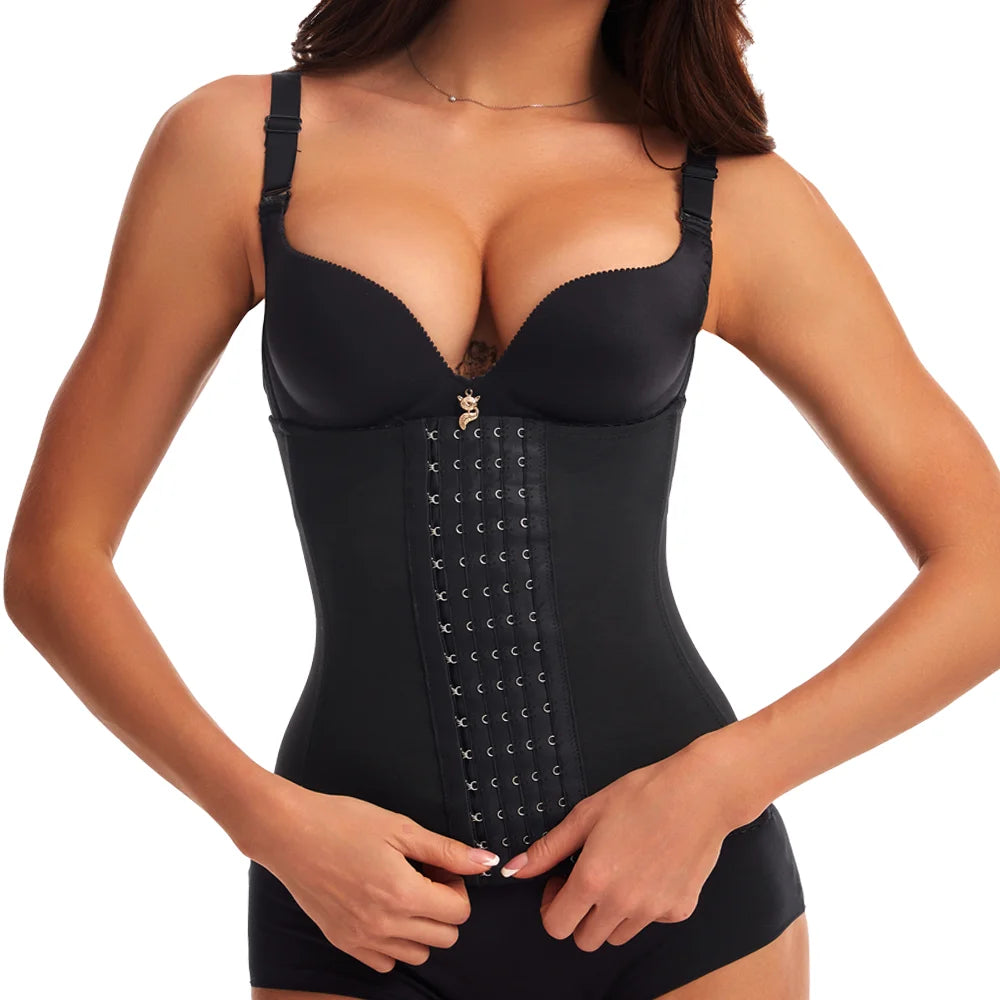 Shapewear For Women Tummy Control Fajas Body Shaper Compression Belt Waist Trainer Bandage Slimming Workout Waist Cincher Corset