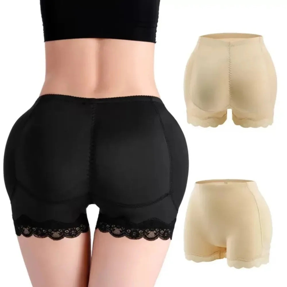Shapewear Women Seamless Lace Trim Padded Push Up Butt Lifter Panties Shapewear Body Shaper Women Underwear Accessories 1PC