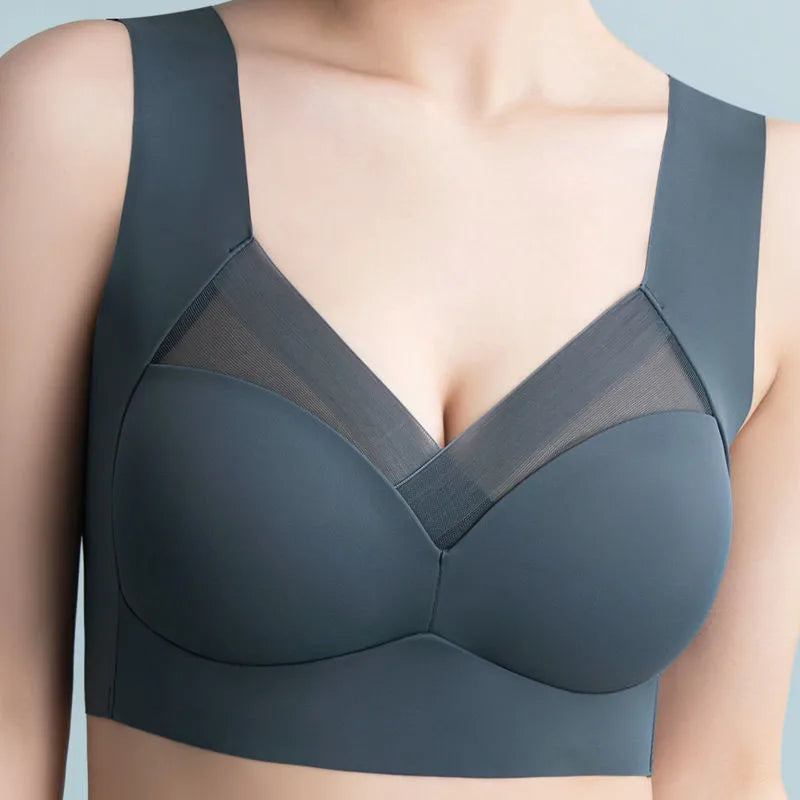 Seamless Bras For Women Large Size Top Comfortable No Wire Push Up Bra Underwear Yoga Fitness Sport Female Lingerie L-3XL