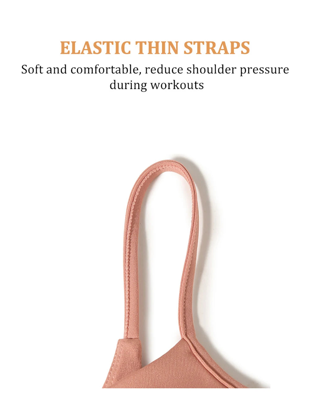 Low Back Sports Bra For Women Low Impact Padded Workouts No Underwire Bralette Beauty Back Yoga Spaghetti Straps Vest Tops