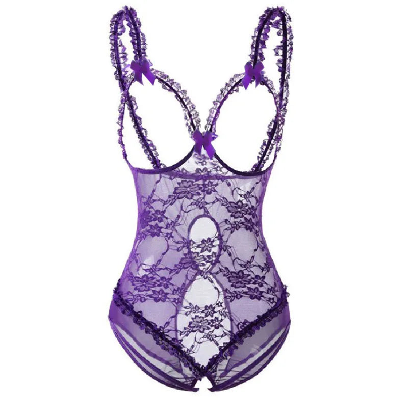 Ladies Erotic Lingerie Open Chest Crotchless Sex Lingerie Erotic Babydoll Dress Sexy Lingerie Costume Nuisette Sexy Clothes