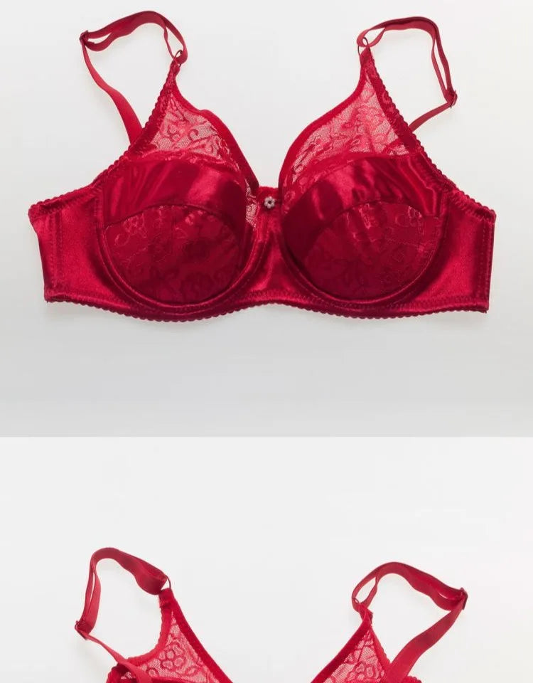Sexy Crossdresser Bra CD Drag Queen Crossdresser Sissy Bra Fake Boobs Mastectomy Pocket Bra Suitable for Silicone Breast Forms