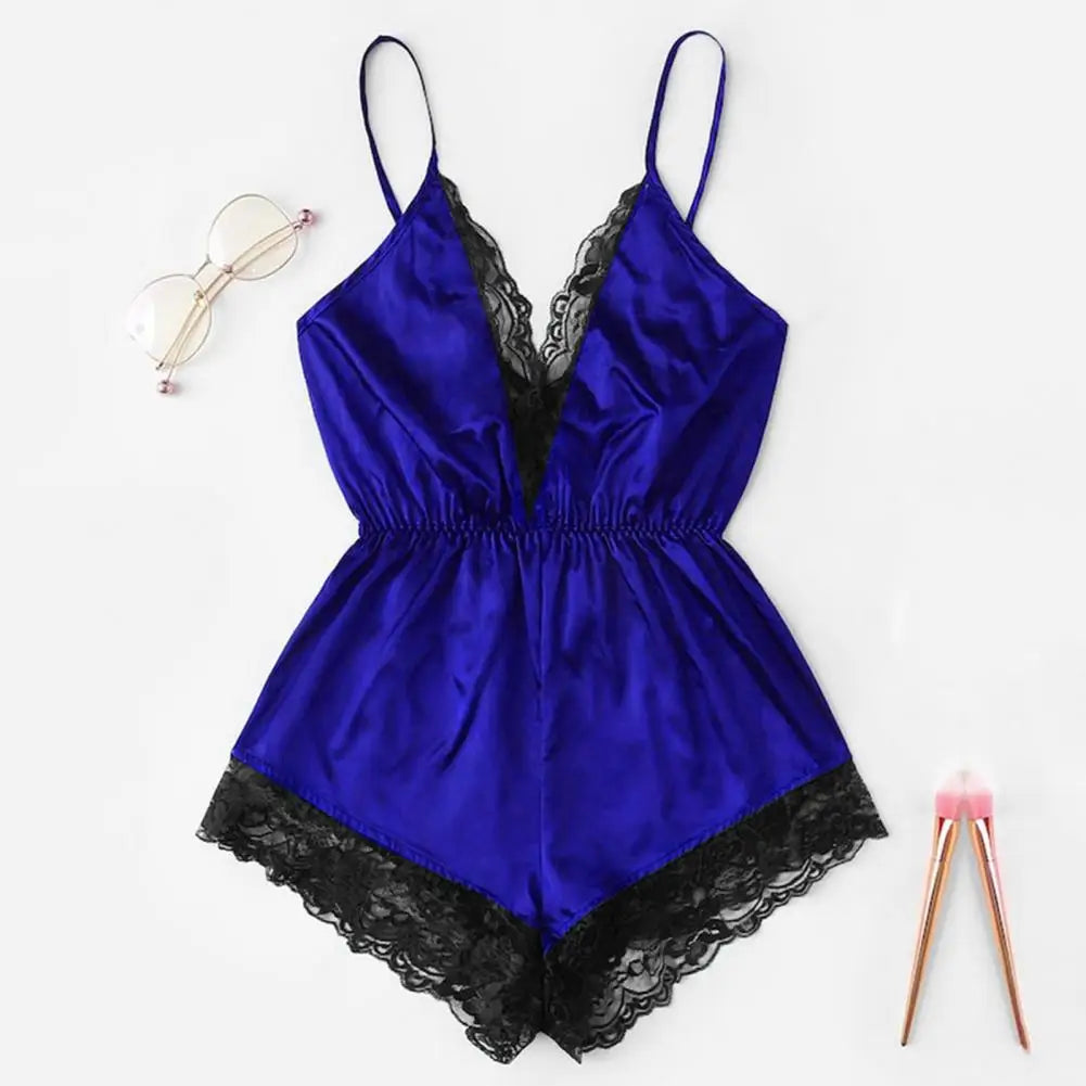 Sexy Lingerie Sleepwear Sling Silky Comfortable Nightwear Womens Silk Satin Sleeveless Robe Kimono Robe Short Bathrobe Pajamas