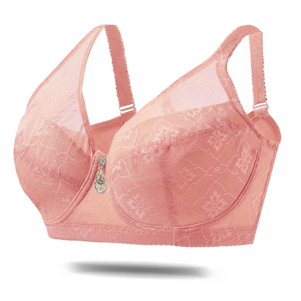 Huge Women Bra Size 38-54 Full Cup D E F G Cotton Lingerie Sexy Lace Minimizer Push Up Top Padded Underwire Bralette Underwear