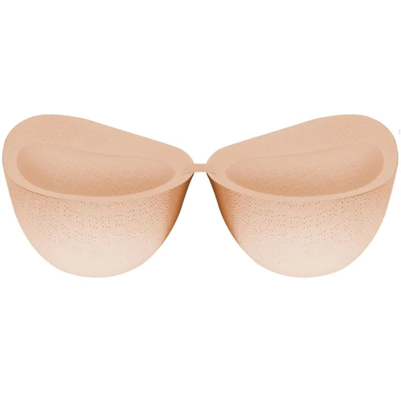 8cm Extra Thick Push Up Pads Removable Padded Bra Inserts Small Chest Latex Sponge Enhancing Inserts Sports Bras Full Coverage