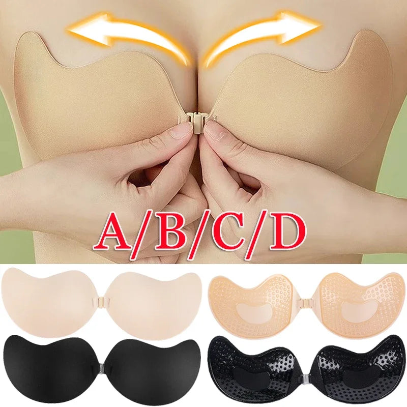Summer Strapless Women Bras Back Lace Sexy Chest Tops Seamless Breathable Underwea Brassiere Solid Invisible Chest Wraps Bra