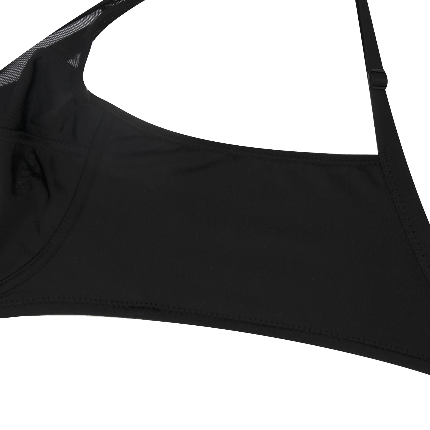 Large Size Women's Full Coverage Minimizer Lace Bra Underwire Non-Padded Soft Everyday Transparent Thin Minimizer Bras CDEFG