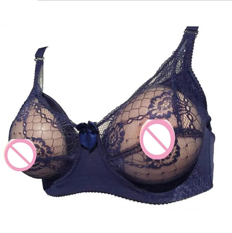 Bra Realistic Silicone Fake Boobs Tits Meme Breast From with Bra Boobs Chest For Crossdresser Shemale Transgender Drag Queen