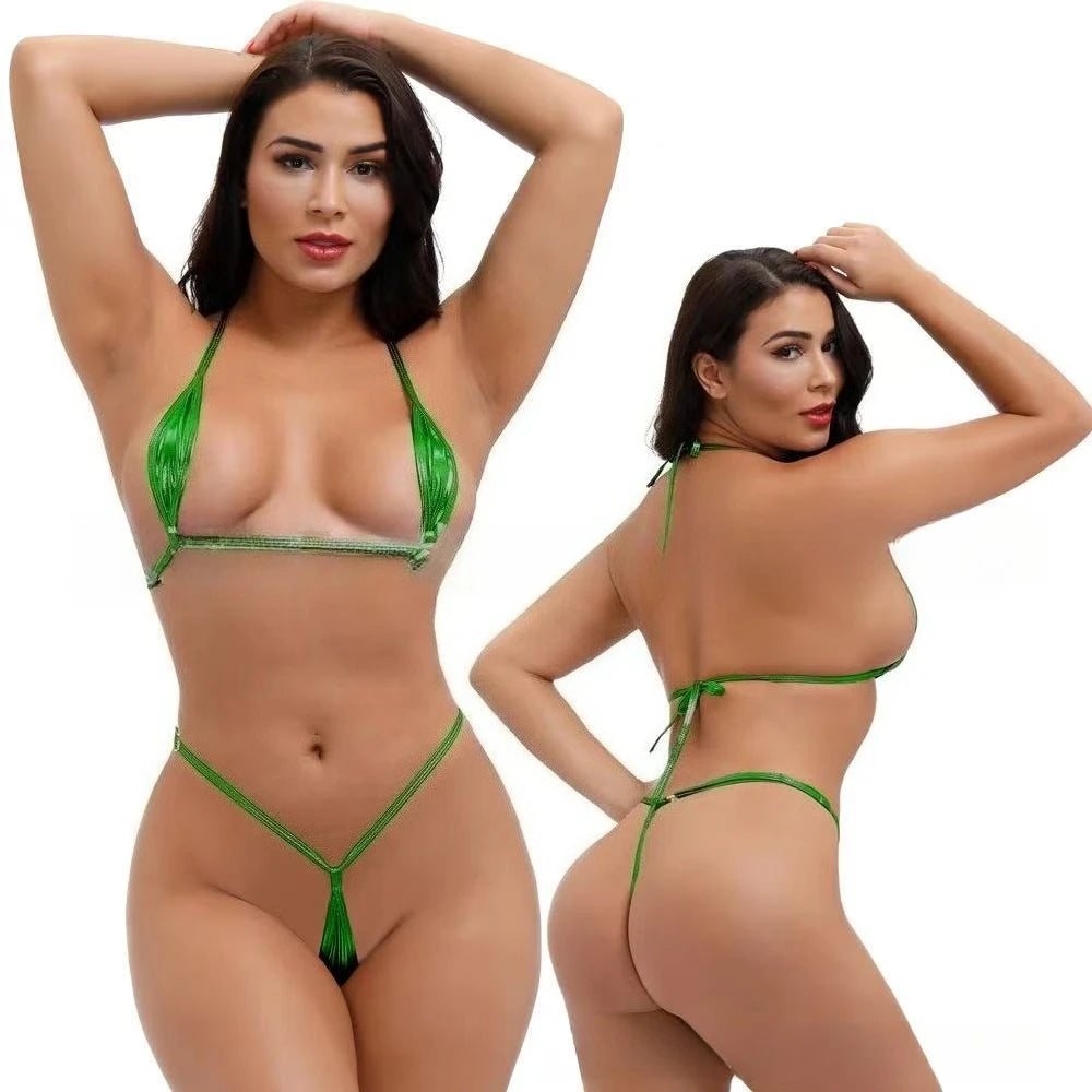 Porno Sex babydoll Womens Sexy Exotic Lingerie Underwear One-piece Monokini Swimsuit Micro Thong Erotic Teddy Lingerie Bodysuit