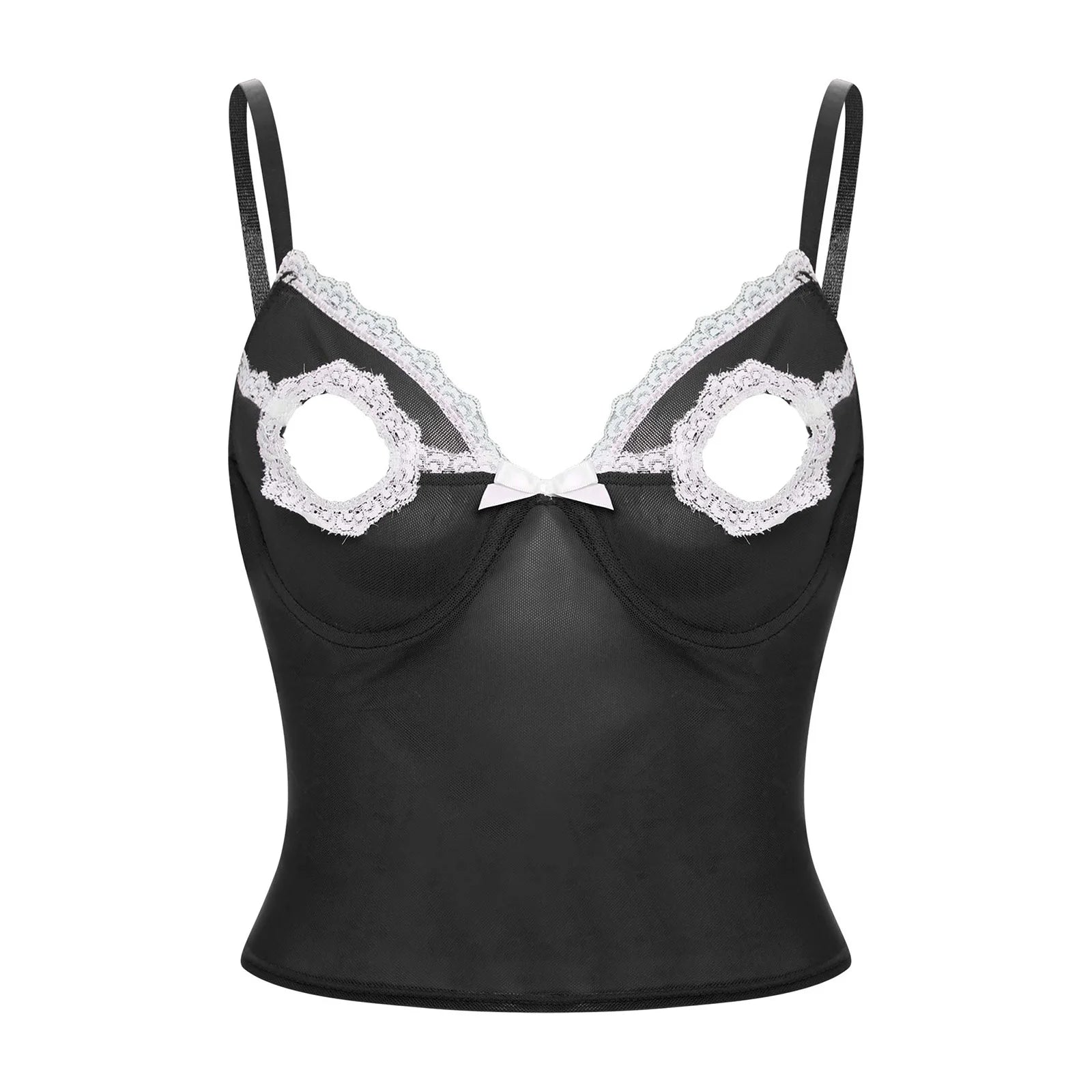 Women Bare Breast Exposed Cut Out Lace Bra Exotic Lingerie Porno Open Cup Bra Hollow Out Pad-free Underwired Brassier Vest Tops