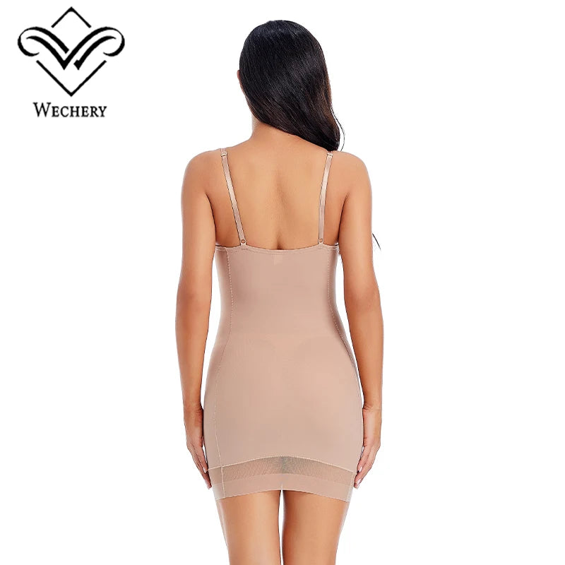 Women's Fashion Control Slips Slim Petticoat Under Dress Ropa Sexy Intimate Clothes Women's Underskirt Podobnik Under Dress