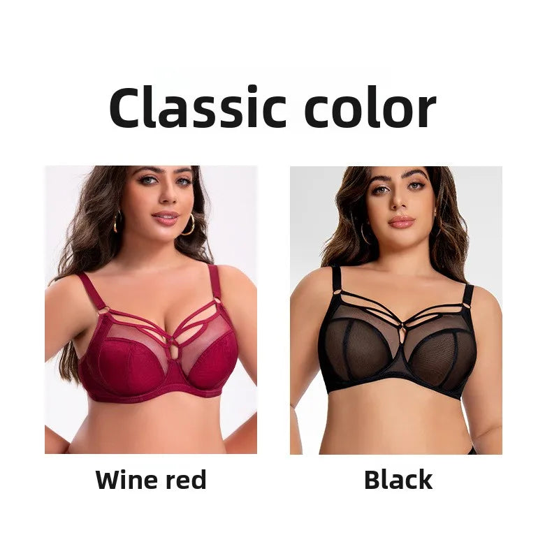 Minimizer Bra for Plus Size Women Full Coverage Wireless Bra D-I Cups | Anti-Sagging Support Breathable Minimize Bust Size