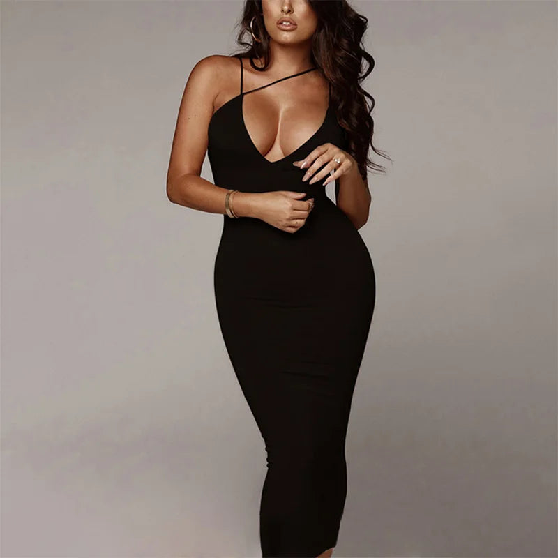 Slim Fit Full Slips Dresses For Women's Thin Seamless Sexy Party Summer Petticoat Underskirt Dress Sleeveless Inner Vest Dress