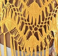 Beach Cover Ups for Swimwear Women Sexy Hand Hook Hollow Out Sunscreen Shirt with Long Tassel Beach Cover