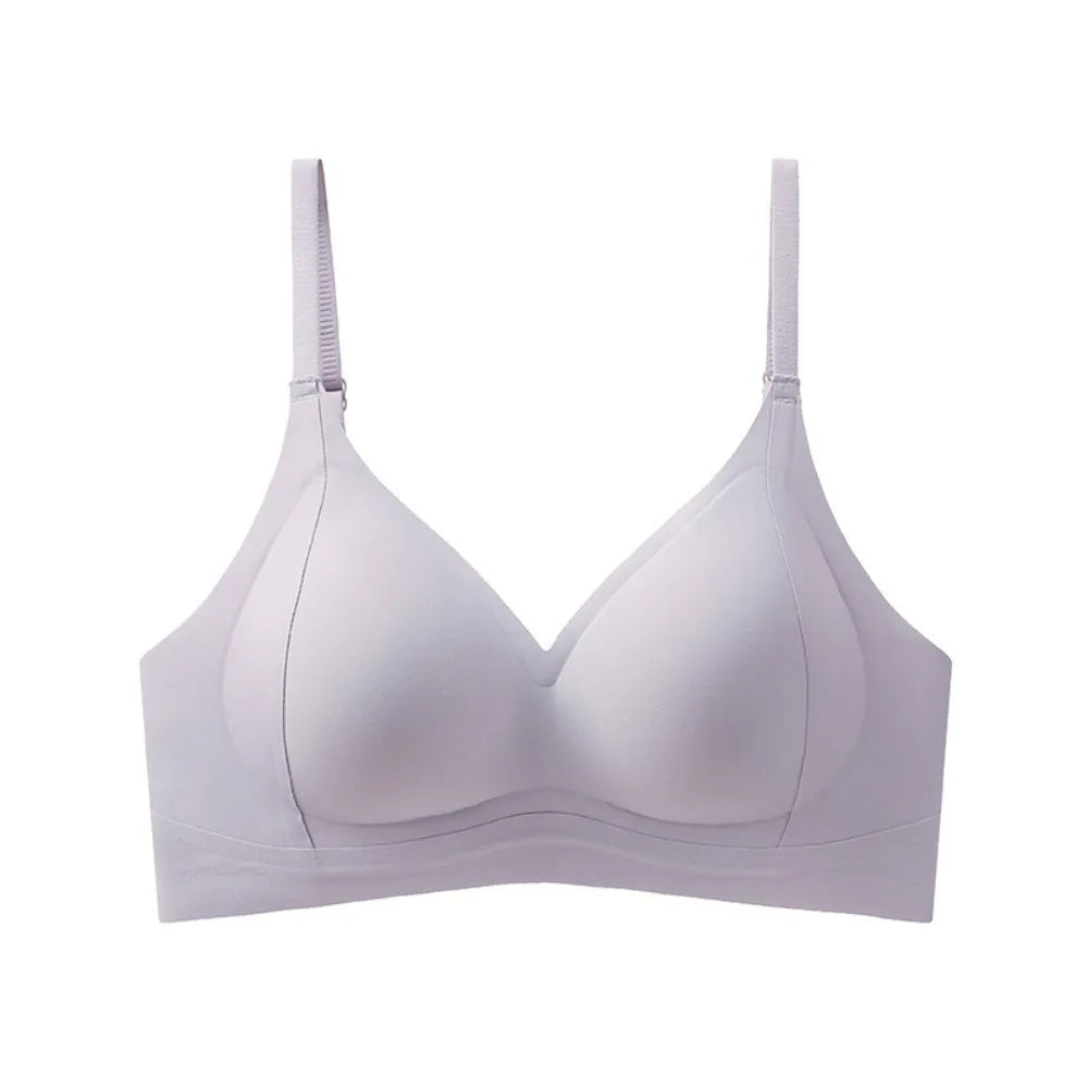 Breathable Deep V Wireless Push Up Bra Anti-sagging Shockproof Underwear for Women Lingerie Thin Seamless Bra Gifts