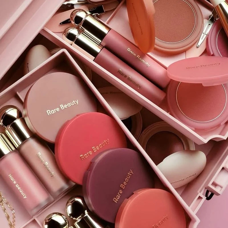 Rare Beauty Liquid Blush Lipstick Blush Eyes Cheek Blusher Waterproof Mositure Face Contour Shadow Liquid Lip Gloss Plump Makeup