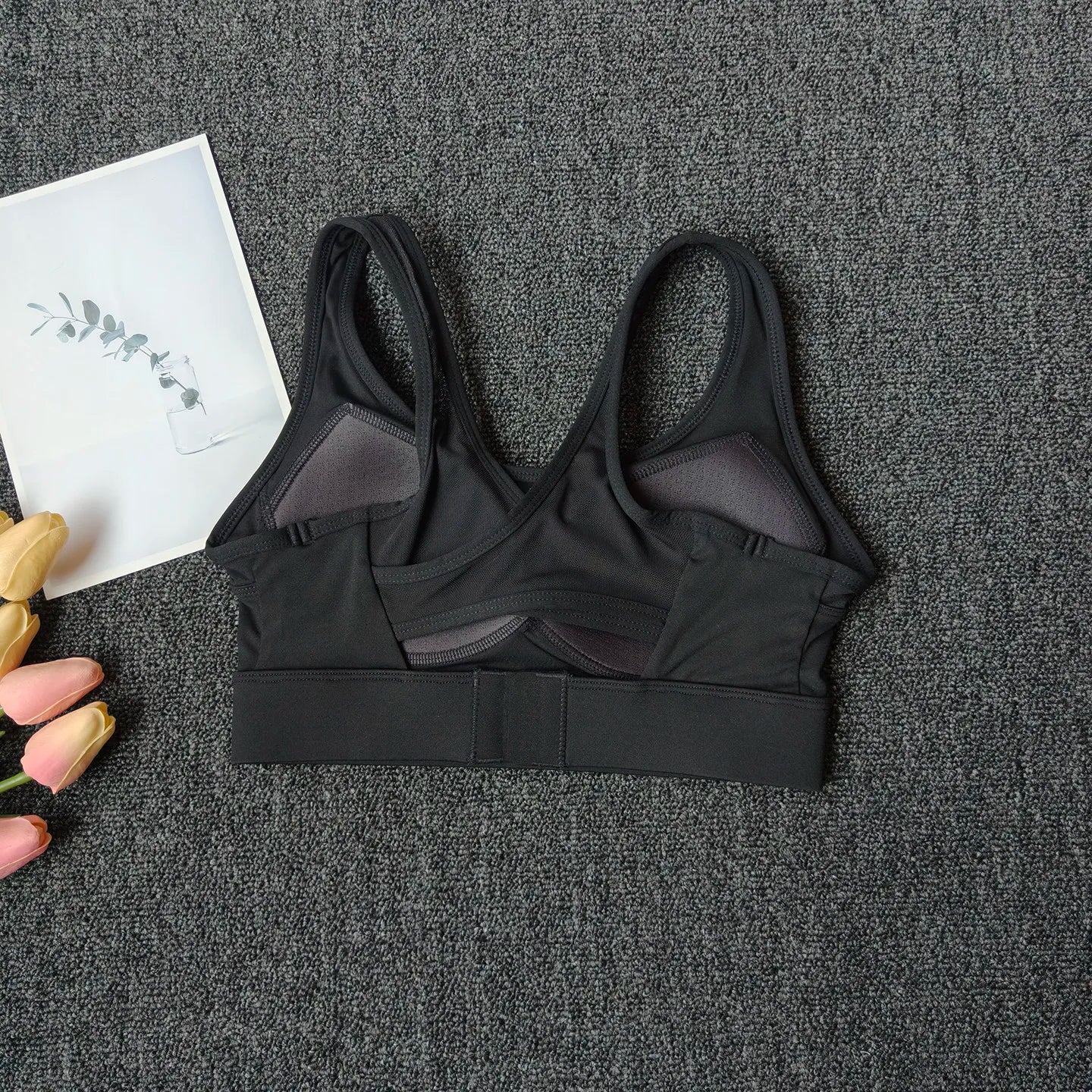 High-Intensity Sports Bra for Women, One-Piece Shock-Proof Sports Bra, Breathable Professional Fitness Vest