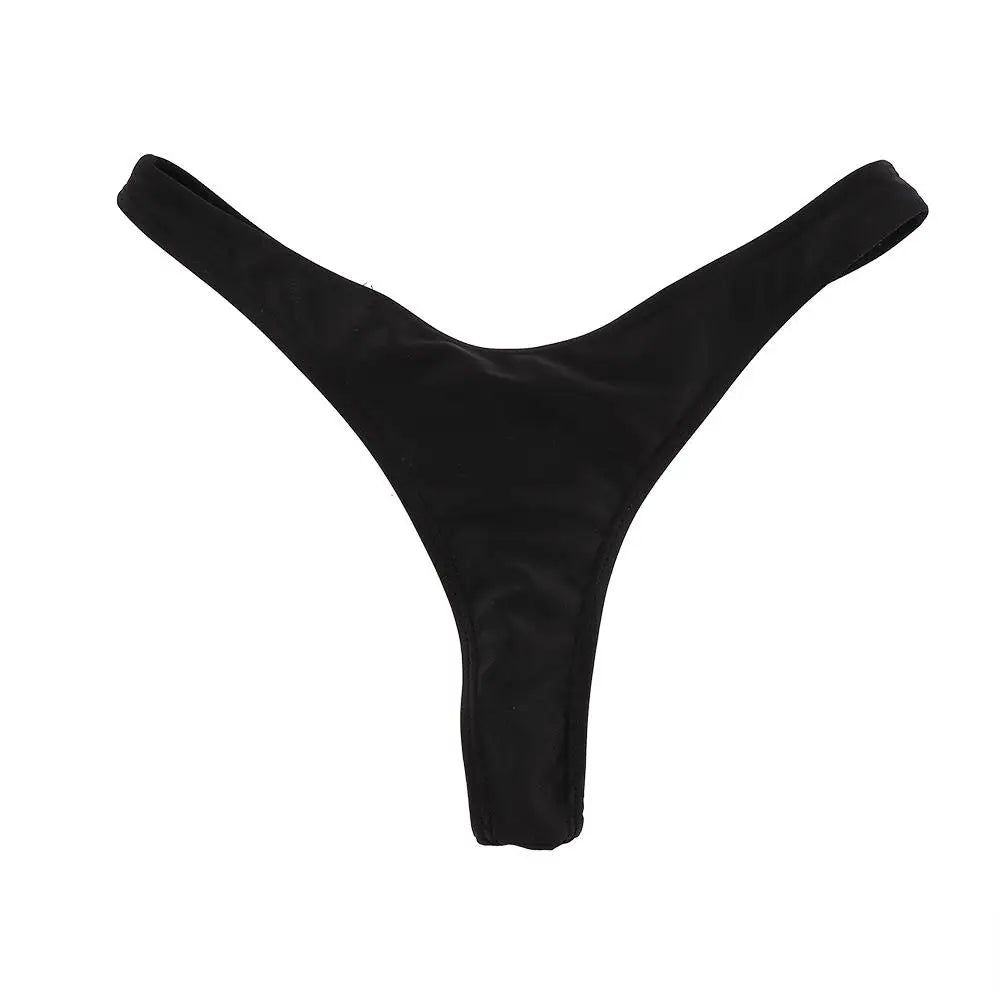Swim Women Biquini Side Bottoms Shorts Swimsuit Briefs Swimwear Bikini