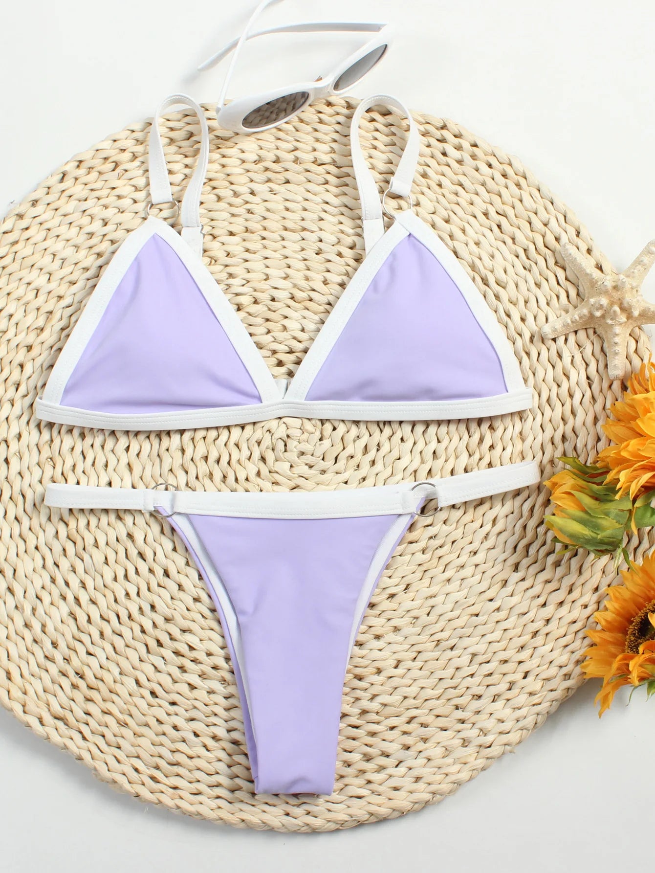 Bikini 2026 New Summer Solid Bikini Set Low Waist Swimwear Women Brazilian Bathing Suit Sexy Swimsuit Female Brazilian Biquini