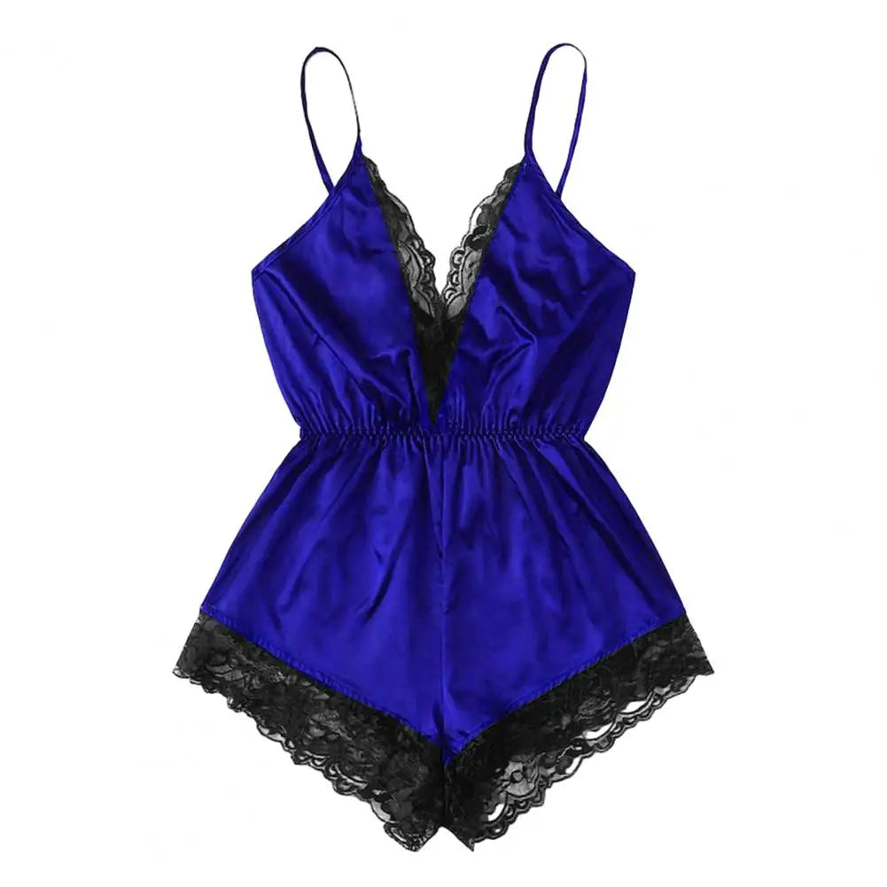 Sexy Lingerie Sleepwear Sling Silky Comfortable Nightwear Womens Silk Satin Sleeveless Robe Kimono Robe Short Bathrobe Pajamas
