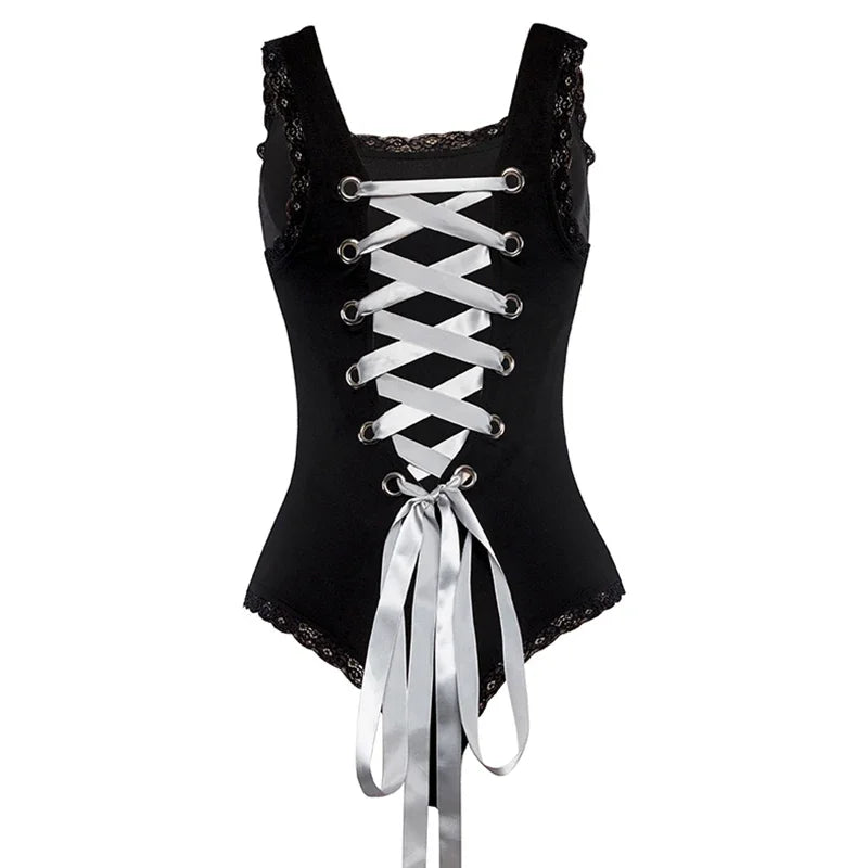 Bondage Back Sexy Strap Jumpsuit Sexy Lingerie Passion Lace Sexy Bodysuit Lingerie Body Suit for Women Ropa Intima Mujer 2024