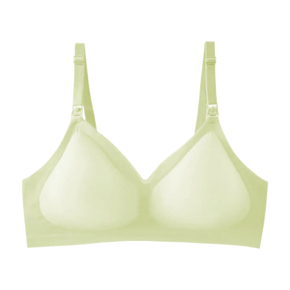Pregnant Women'S Nursing Bra One-Piece Molding, Seamless, Soft, Skin Friendly, Detachable Sponge, Convenient For Breastfeeding