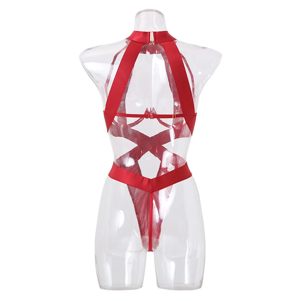 Spicy Girl's Sexy Strap Lingerie Bodysuit  Seductive Erotic Eco-Friendly Packing