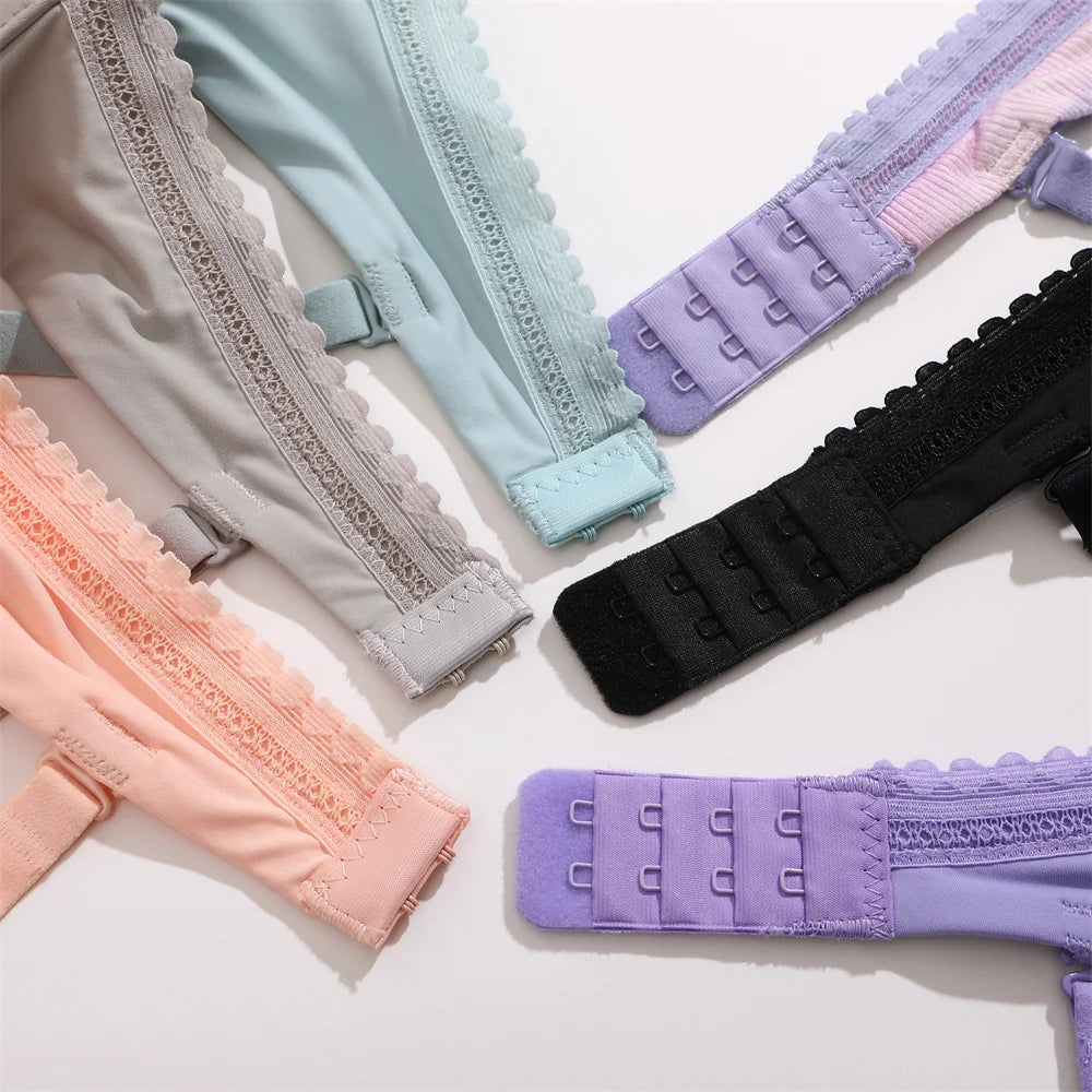 Seamless Sexy Bras Women Invisible Brassiere Adjustable Push Up Bras Female Comfortable Underwear Laides Solid Color Lingerie