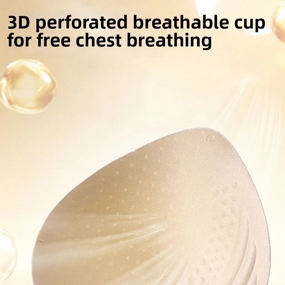Traceless Wireless V Bra Shockproof Gathered Breasts Seamless Bras Anti-sagging Lingerie Push Up Underwear Daily