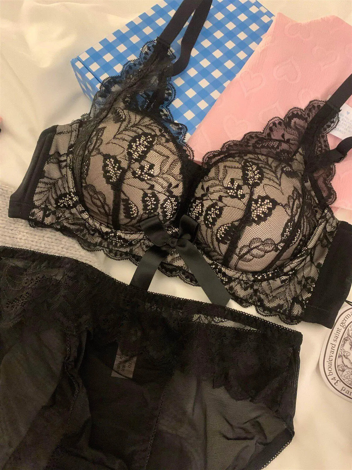 Sexy Lace Push Up Bra for Women Wireless Demi Padded Unlined Underwire Free Anti Gravity Lift Gather Small Chest Bras 32-38