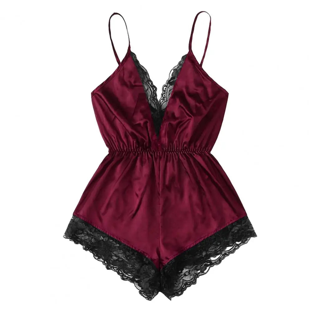 Sexy Lingerie Sleepwear Sling Silky Comfortable Nightwear Womens Silk Satin Sleeveless Robe Kimono Robe Short Bathrobe Pajamas