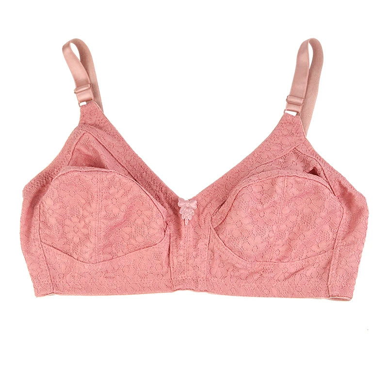 2024 Summer New Wireless Bras For Women Comfortable Underwear Breathable Lingerie Plus Size 50DE Cup